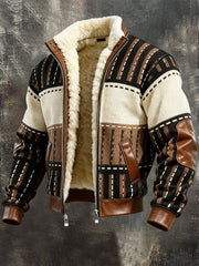 HUGO LAURENT™ | Retro Fleece-Lined Jacket