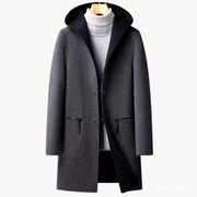 HUGO LAURENT™ | Men's Hooded Wool Coat