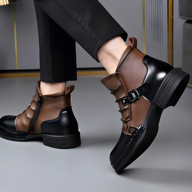 HUGO LAURENT™ | BUCKLE BOOTS FOR MEN