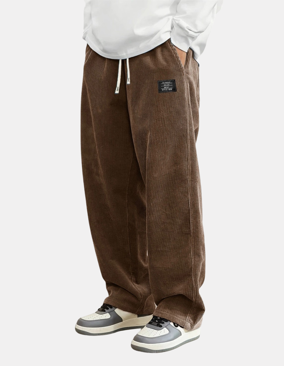 HUGO LAURENT™ | James Relaxed-fit Corduroy Trousers