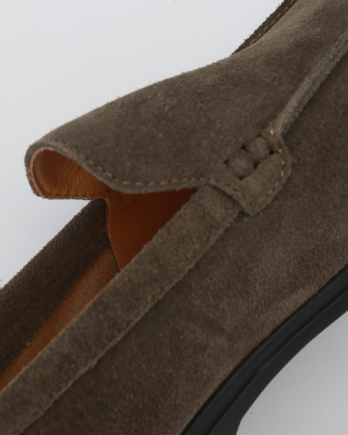 HUGO LAURENT | PREMIUM SUEDE LOAFERS - BLACK SOLES