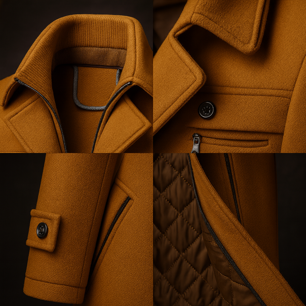 HUGO LAURENT™ | WOOL COAT