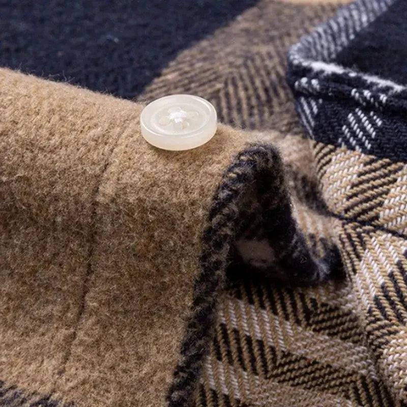 HUGO LAURENT™ | Rockwell Brushed Cotton Flannel Shirt