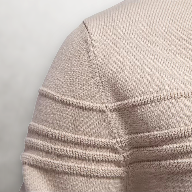 HUGO LAURENT™ | Sullivan Grid-Knit Cotton Sweater