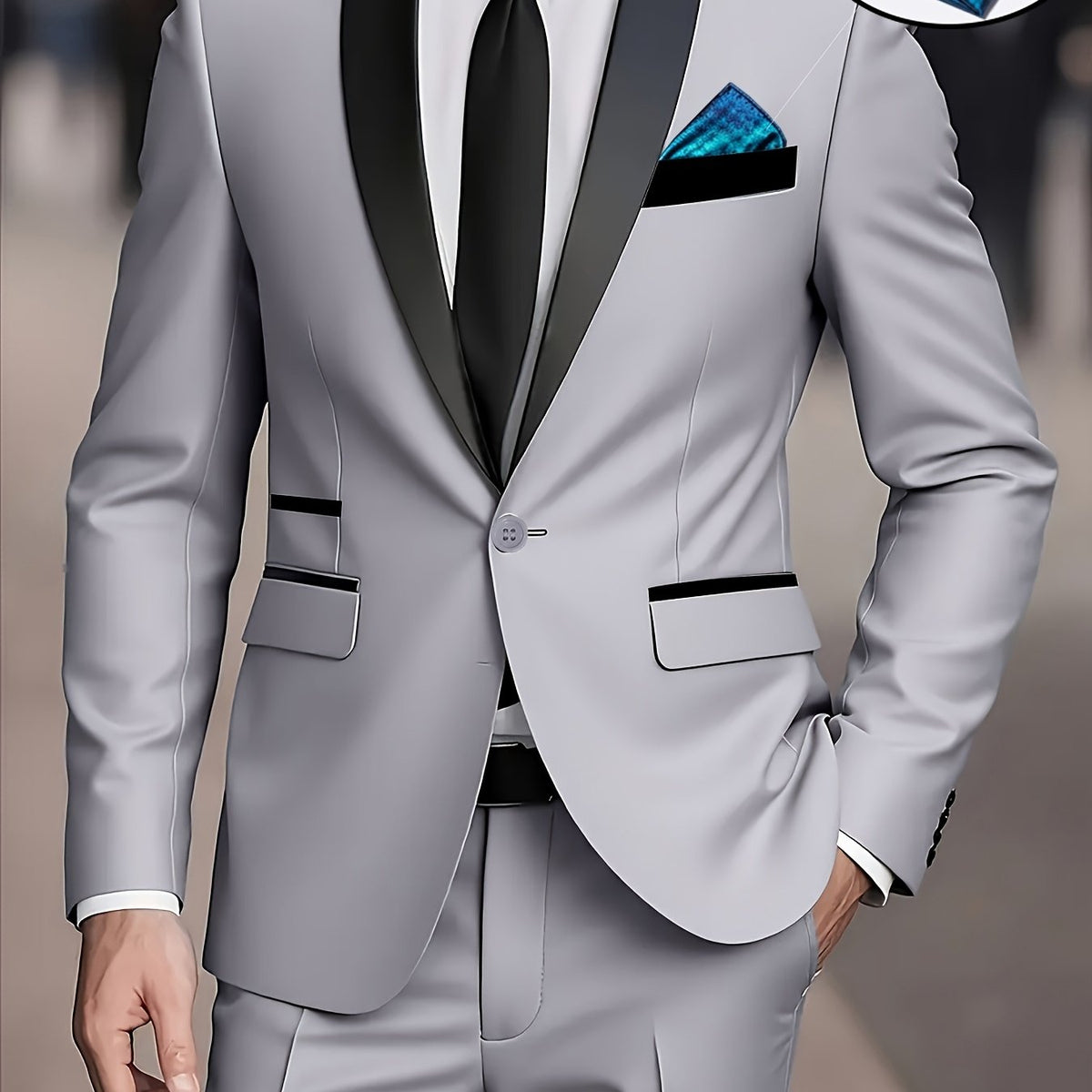 HUGO LAURENT™ | Men's Two-Piece Formal Suit Set
