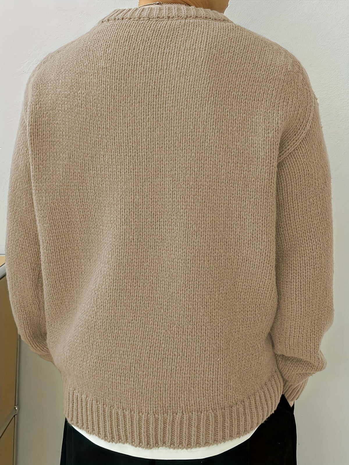 HUGO LAURENT™ | MEN'S CREW-NECK KNIT SWEATER