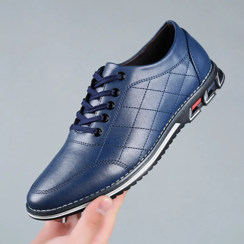 HUGO LAURENT | Men's Wide-Fit Cushioned Shoe