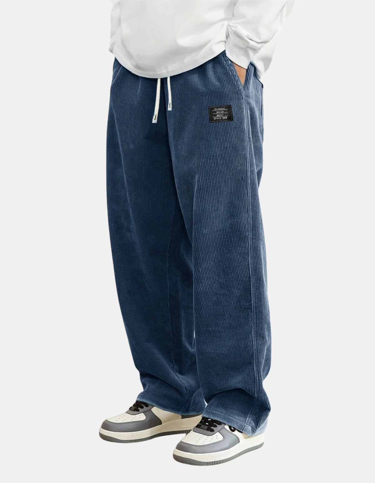 HUGO LAURENT™ | James Relaxed-fit Corduroy Trousers