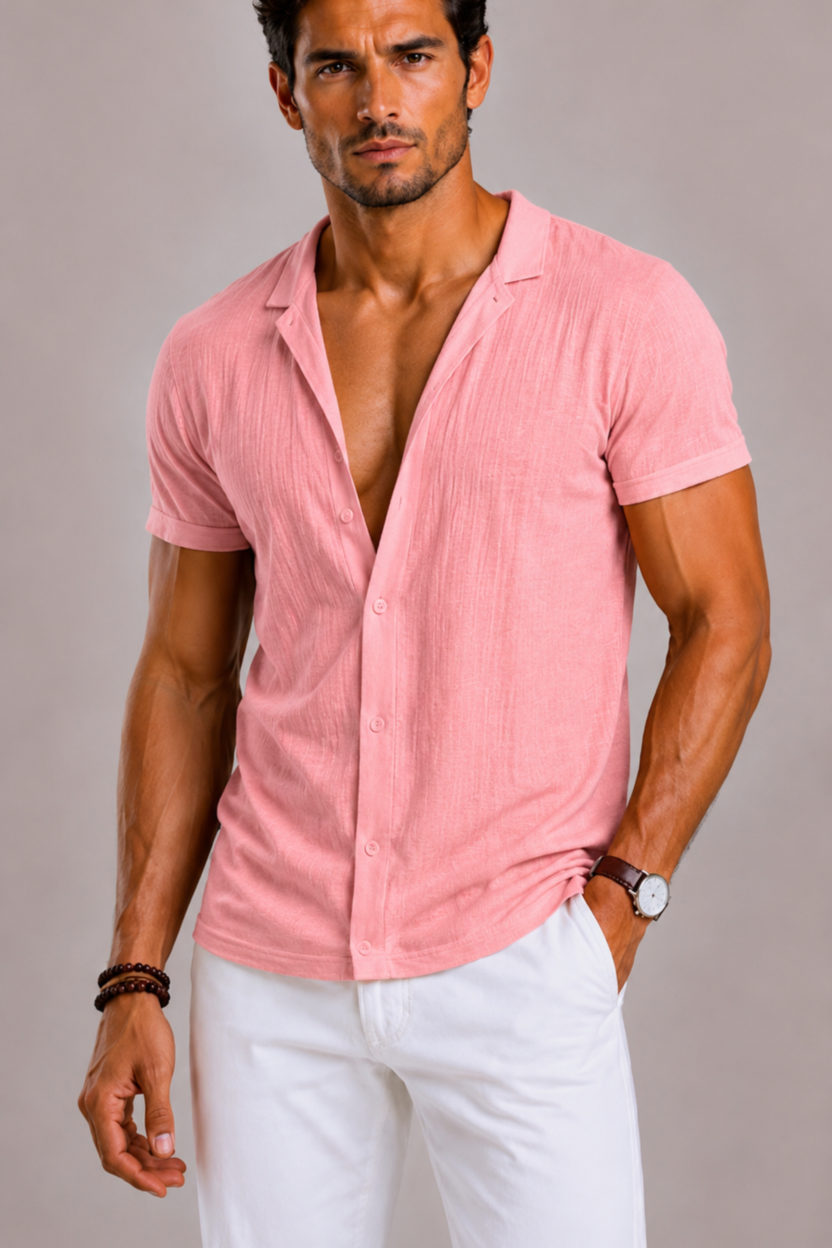 HUGO LAURENT™ | Ribbed Shirt