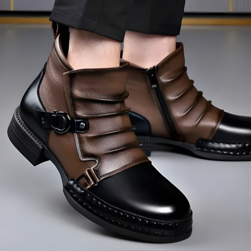 HUGO LAURENT™ | BUCKLE BOOTS FOR MEN