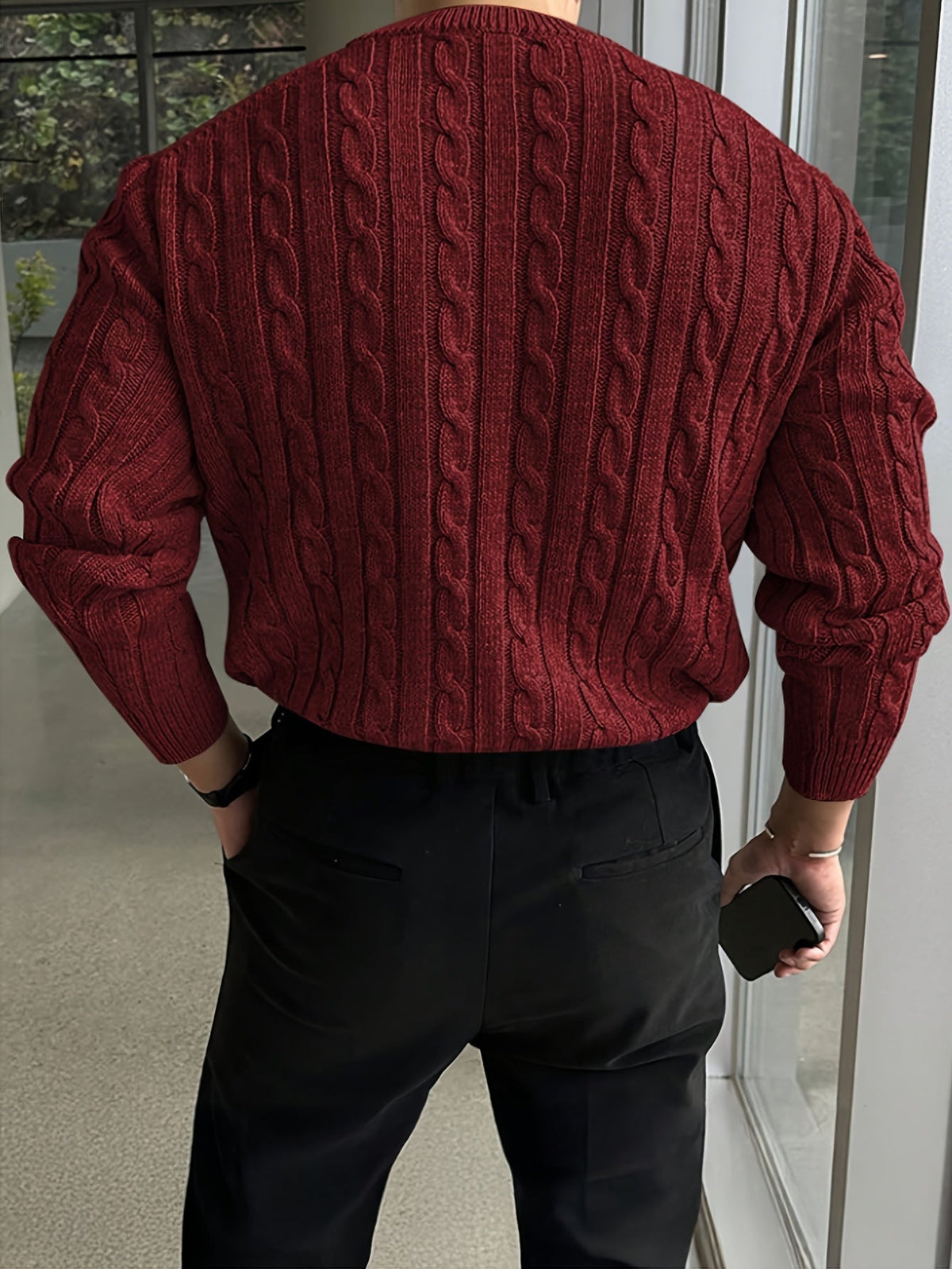 HUGO LAURENT™ | TWISTED KNIT SWEATER FOR MEN