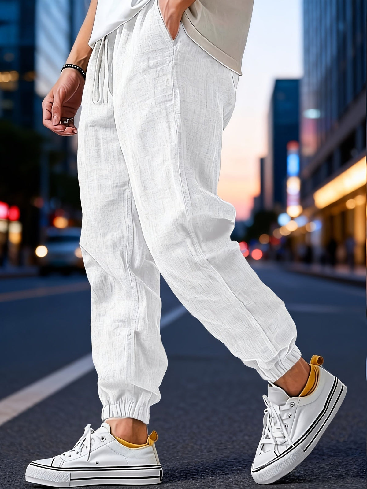 HUGO LAURENT™ | Men's Relaxed Woven Trousers