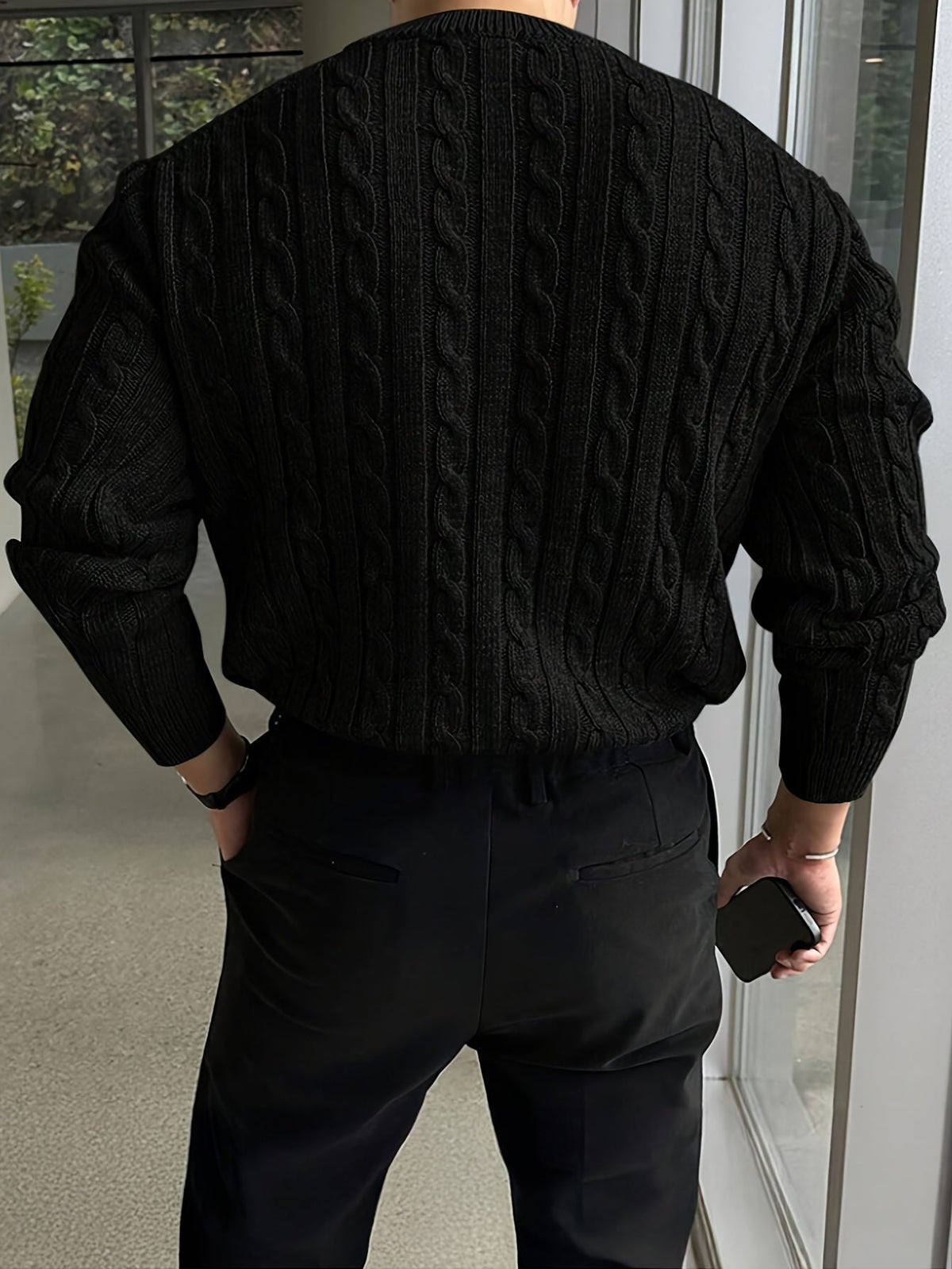 HUGO LAURENT™ | TWISTED KNIT SWEATER FOR MEN