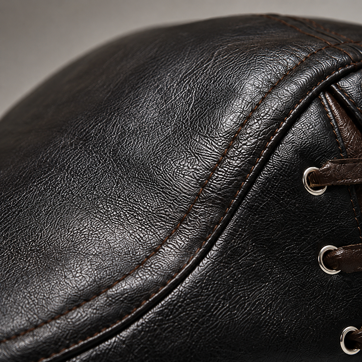 HUGO LAURENT™ | Corbin Leather Driving Cap