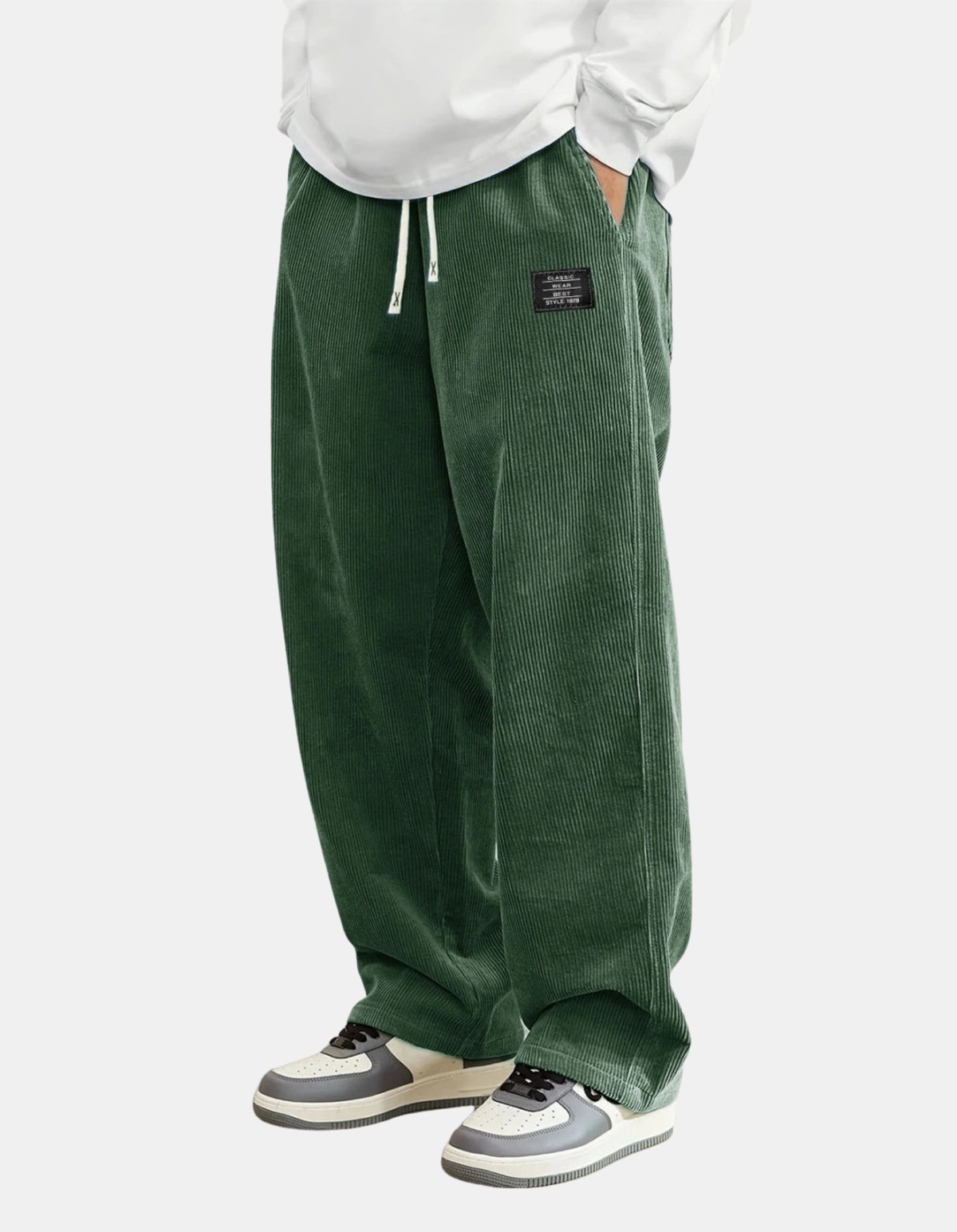 HUGO LAURENT™ | James Relaxed-fit Corduroy Trousers
