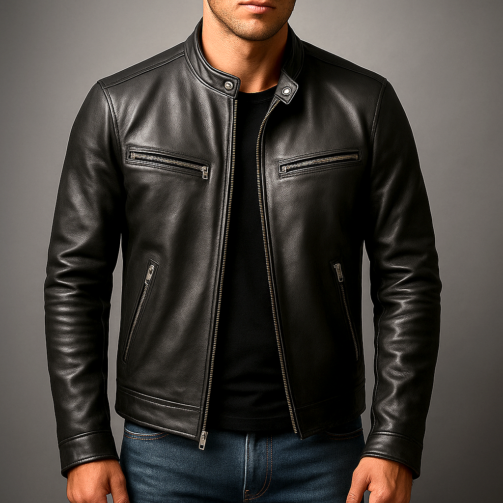 HUGO LAURENT™ | Men's Biker Jacket