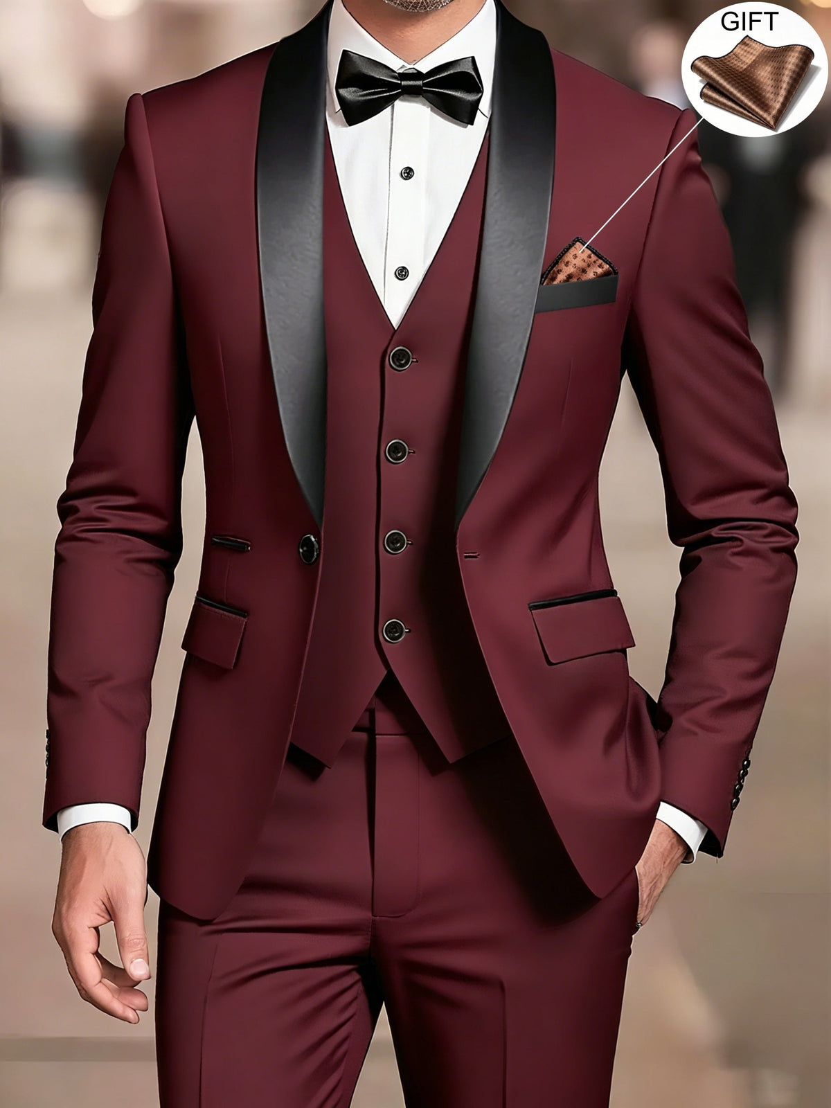 HUGO LAURENT™ | Men's Formal Tuxedo Set