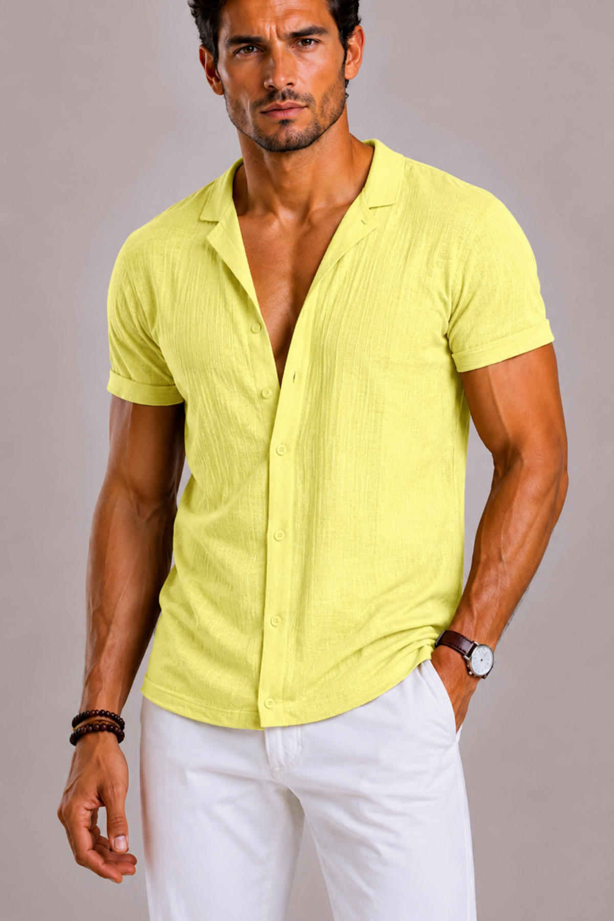 HUGO LAURENT™ | Ribbed Shirt