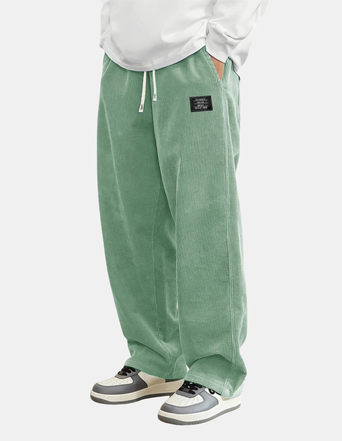 HUGO LAURENT™ | James Relaxed-fit Corduroy Trousers