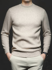 HUGO LAURENT™ | Ribbed High-Neck Sweater for Men