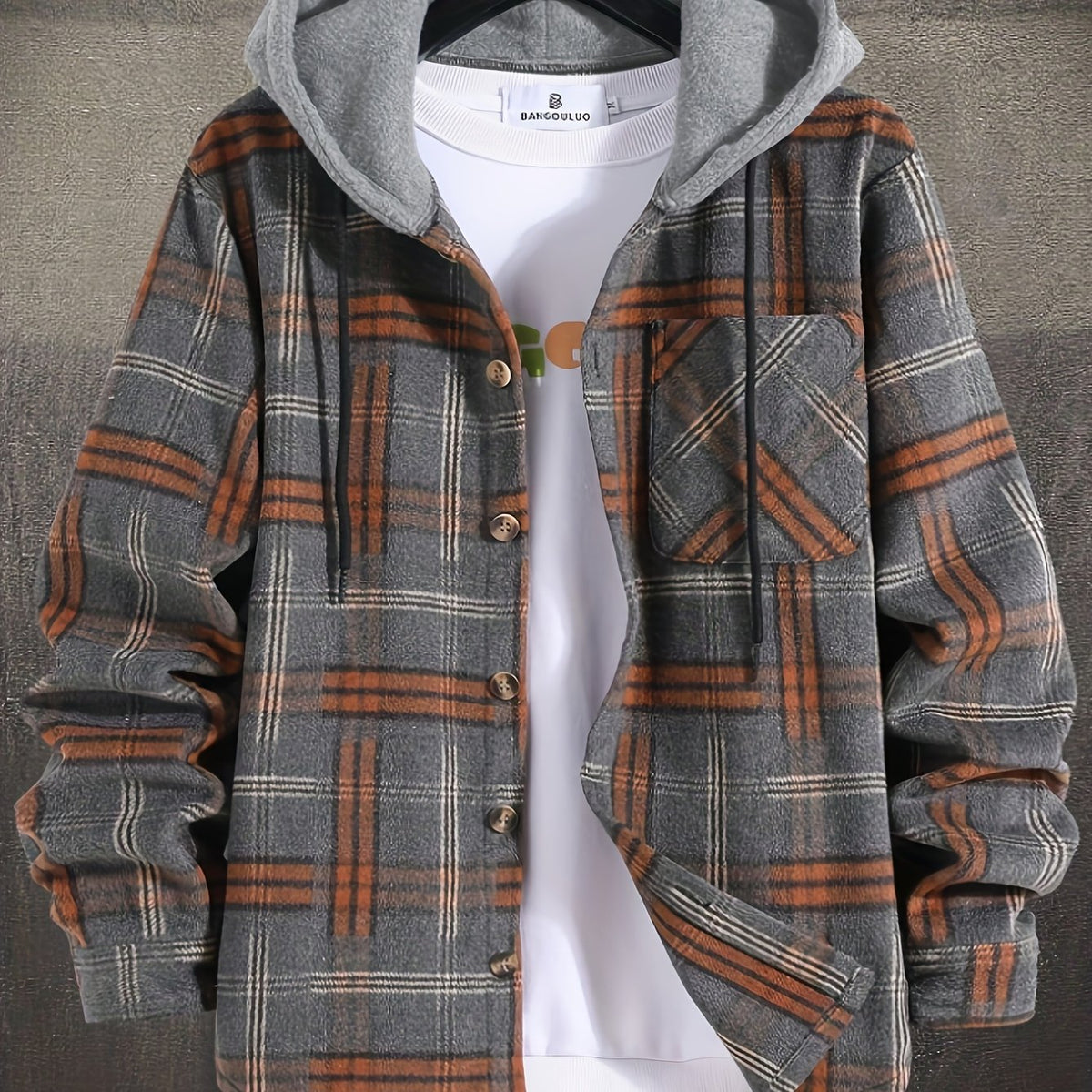 HUGO LAURENT™ | Christmas Hooded Plaid Jacket