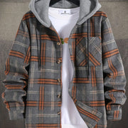 HUGO LAURENT™ | Christmas Hooded Plaid Jacket