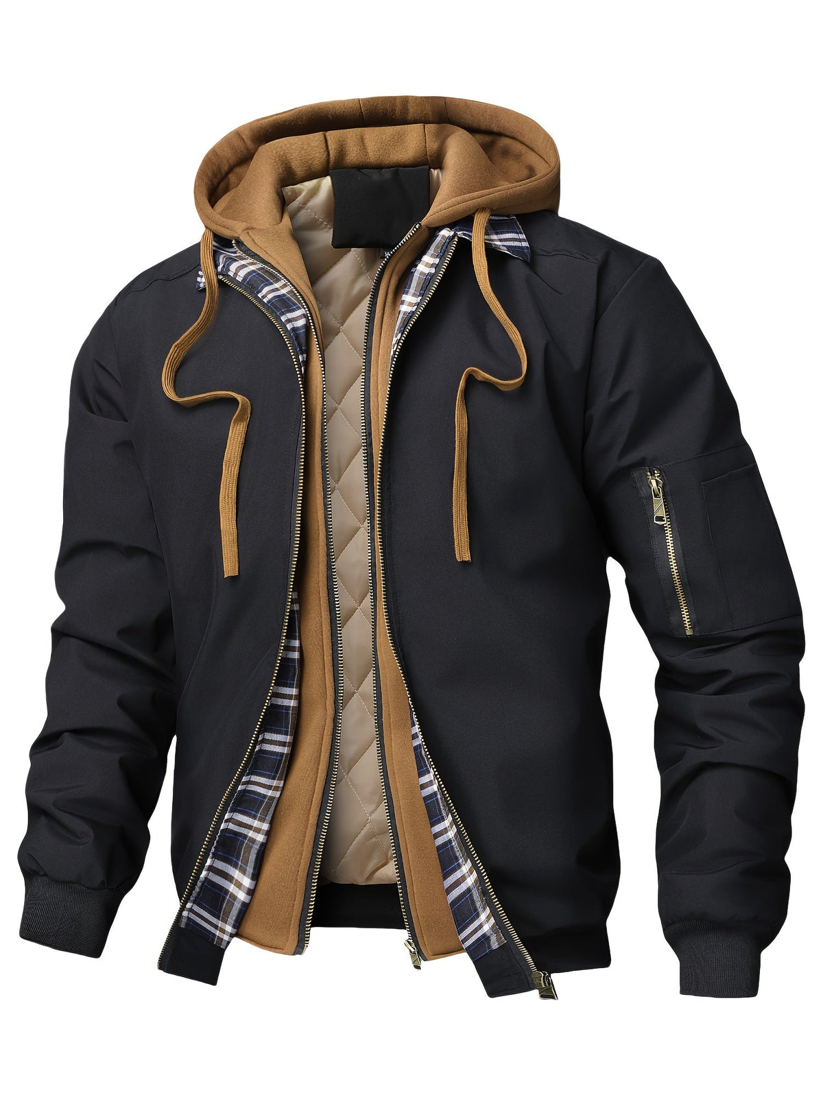 HUGO LAURENT™ | MEN'S HOODED WORK JACKET