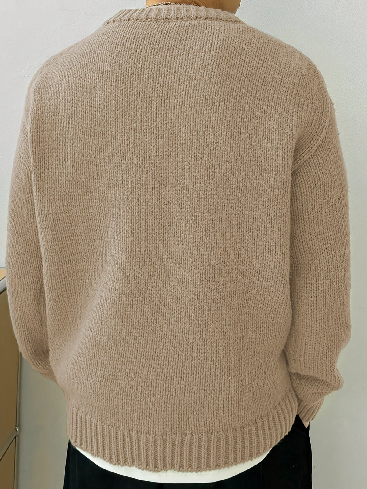 HUGO LAURENT™ | MEN'S CREW-NECK KNIT SWEATER