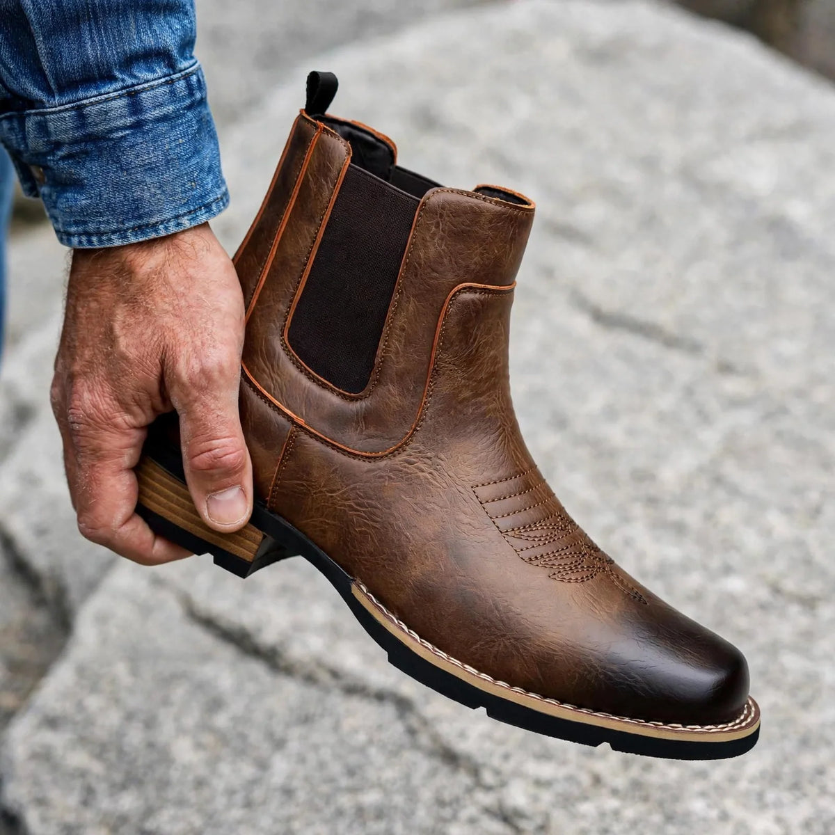 HUGO LAURENT™ | Bowman Leather Boots