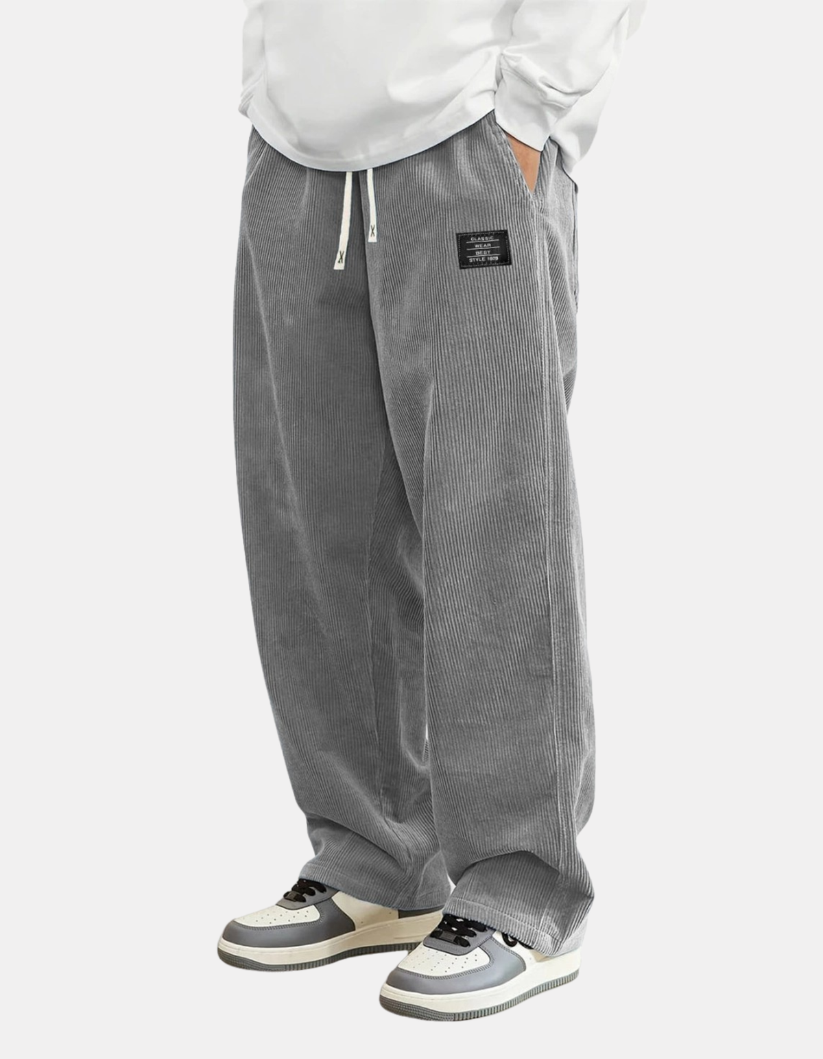 HUGO LAURENT™ | James Relaxed-fit Corduroy Trousers