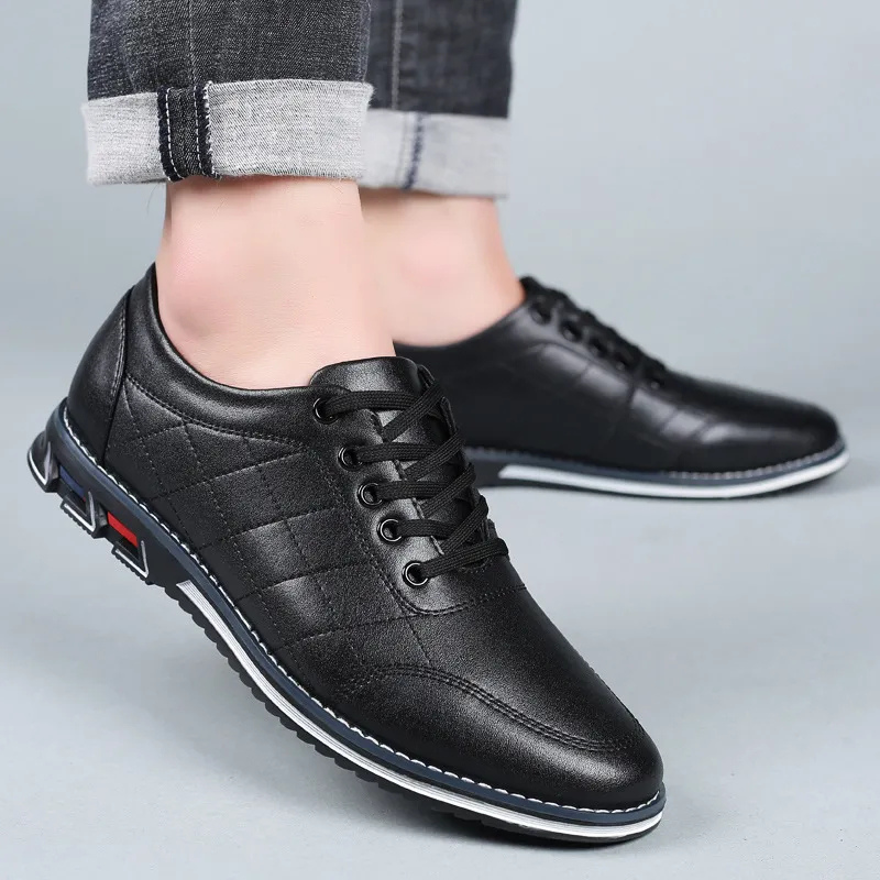 HUGO LAURENT | Men's Wide-Fit Cushioned Shoe