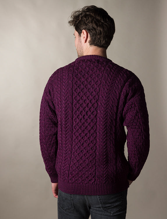 HUGO LAURENT™ | Merino Aran Sweater