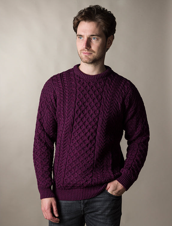 HUGO LAURENT™ | Merino Aran Sweater