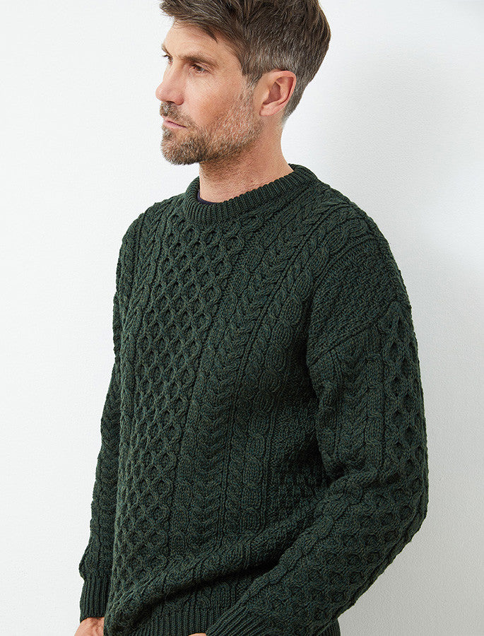 HUGO LAURENT™ | Merino Aran Sweater