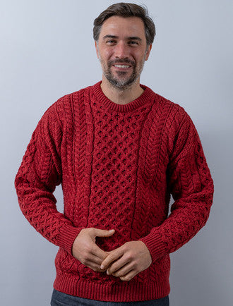 HUGO LAURENT™ | Merino Aran Sweater