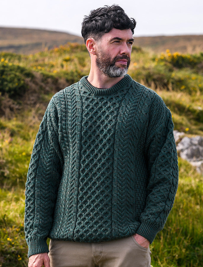 HUGO LAURENT™ | Merino Aran Sweater