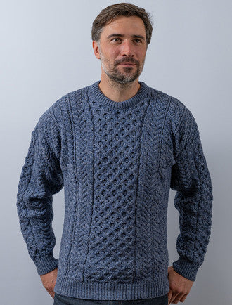 HUGO LAURENT™ | Merino Aran Sweater