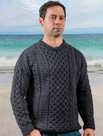 HUGO LAURENT™ | Merino Aran Sweater