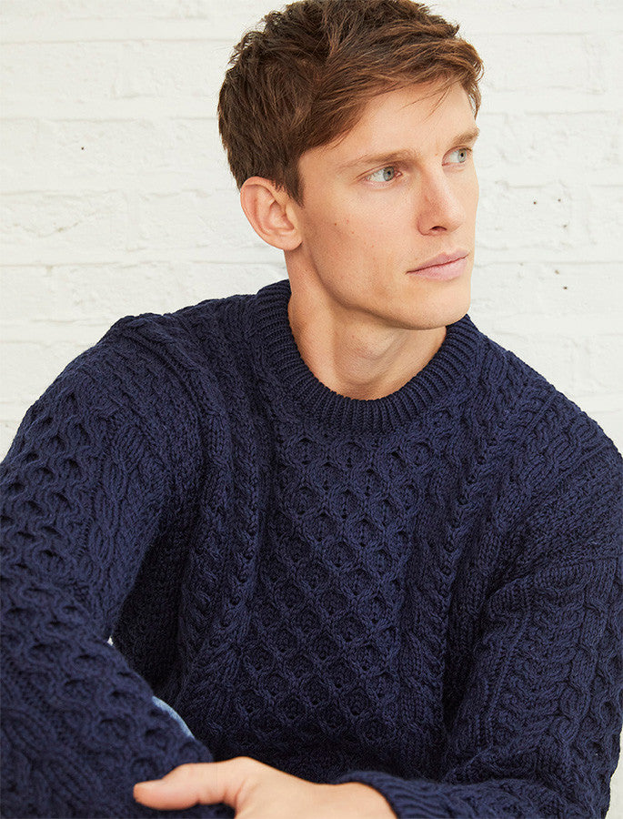 HUGO LAURENT™ | Merino Aran Sweater