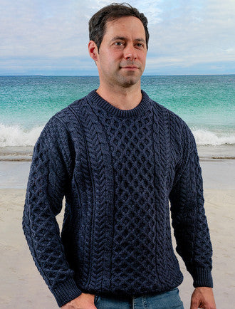 HUGO LAURENT™ | Merino Aran Sweater