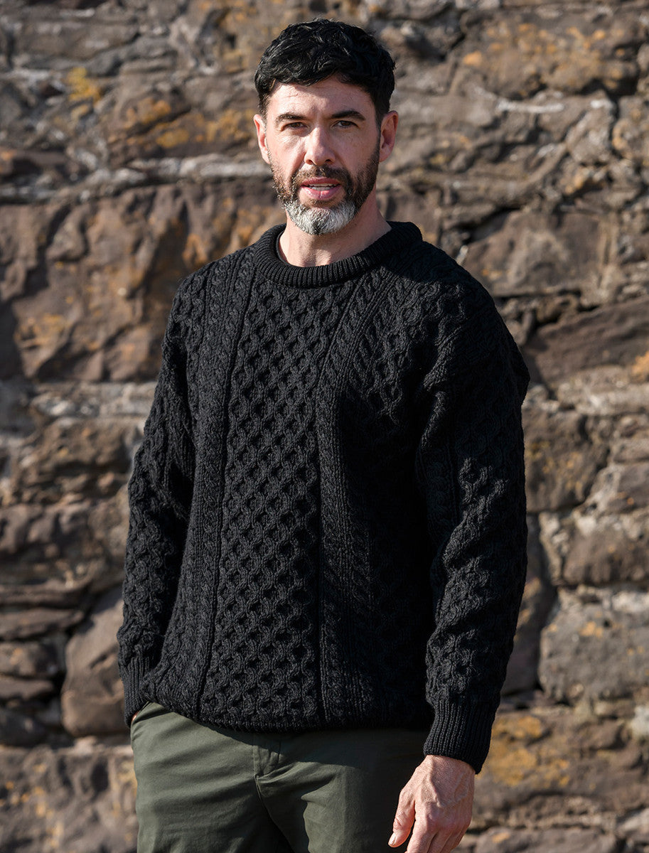 HUGO LAURENT™ | Merino Aran Sweater