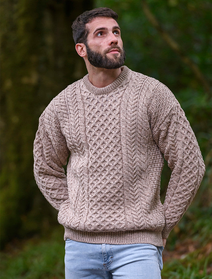 HUGO LAURENT™ | Merino Aran Sweater