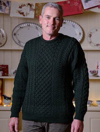 HUGO LAURENT™ | Merino Aran Sweater