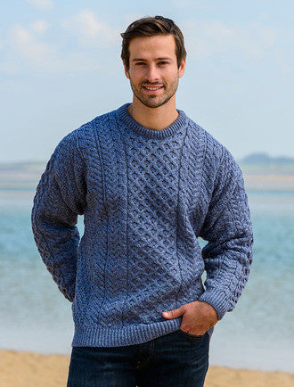 HUGO LAURENT™ | Merino Aran Sweater