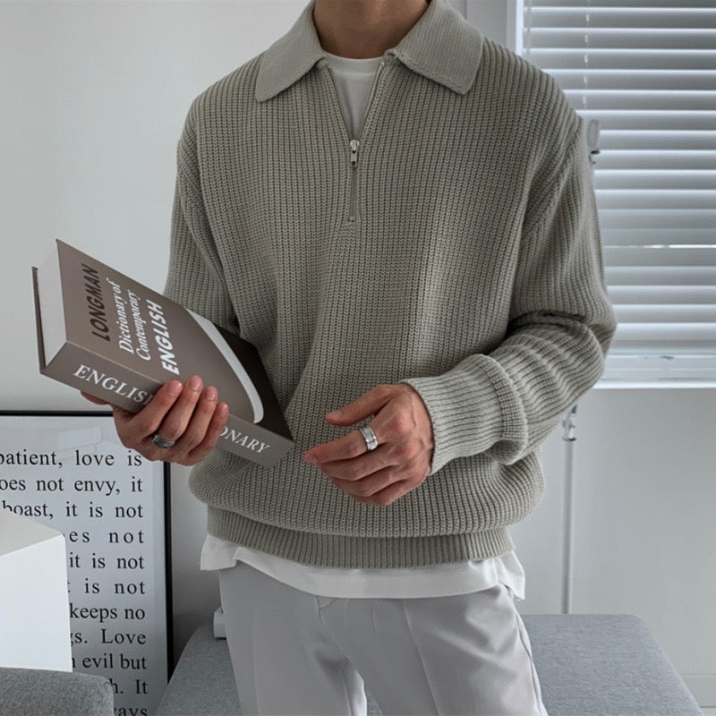 HUGO LAURENT™ | Rason Zipped Sweater
