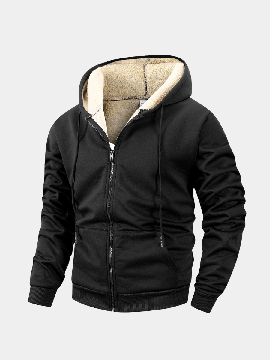 HUGO LAURENT™ | MEN'S KNITTED HOODED JACKET