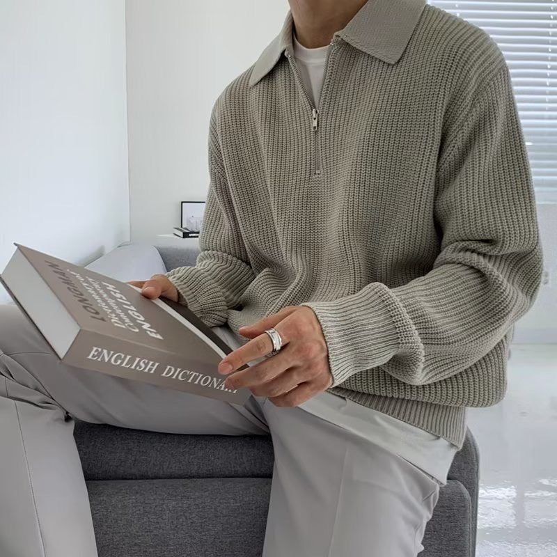HUGO LAURENT™ | Rason Zipped Sweater