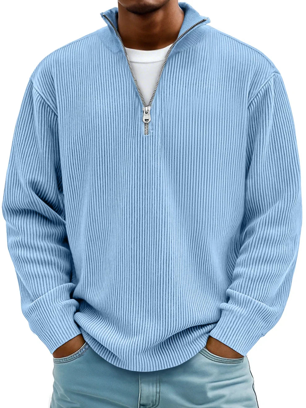 HUGO LAURENT | TRENDY ZIP SWEATER