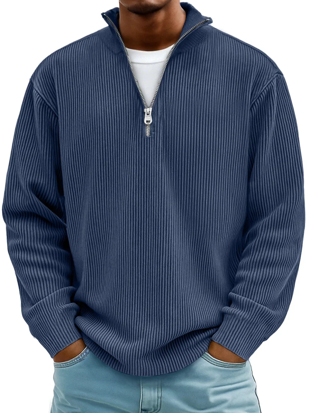 HUGO LAURENT | TRENDY ZIP SWEATER