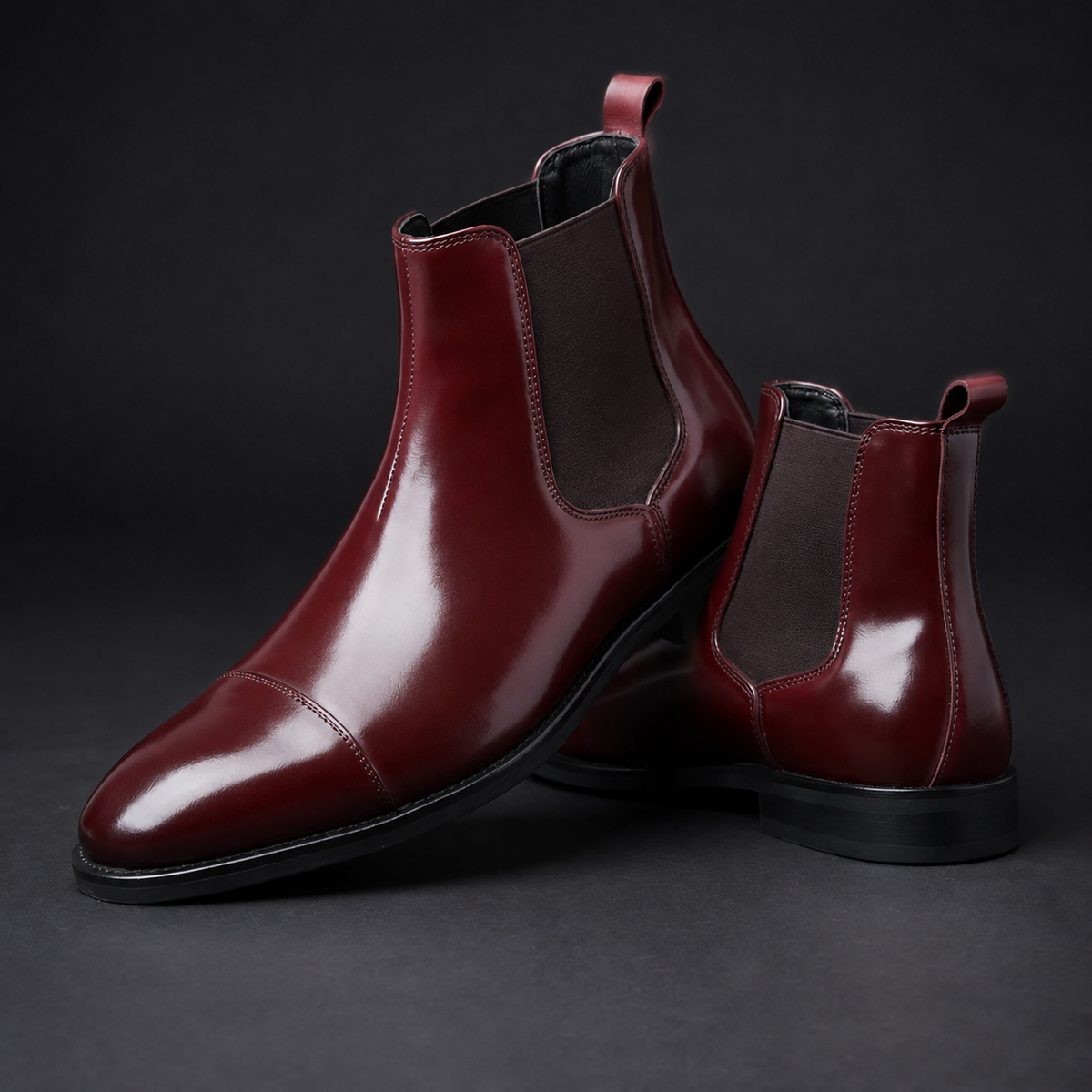 HUGO LAURENT™ | Calvino Leather Chelsea Boots